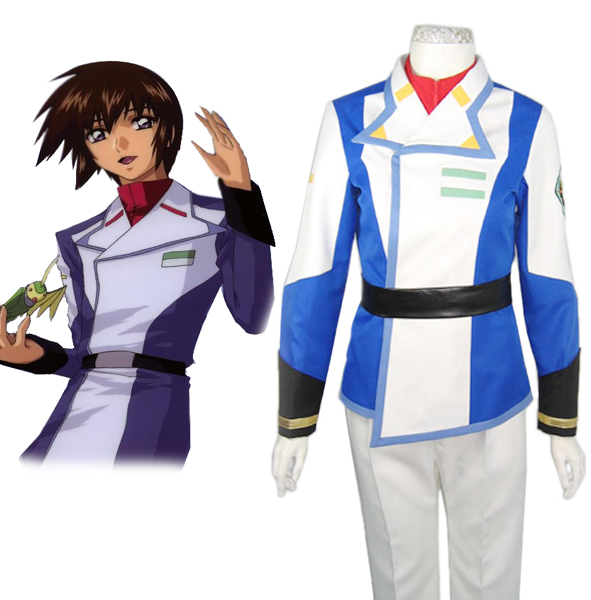 Gundam Seed Kira Yamato Orb Union Male Uniform Cosplay Costume